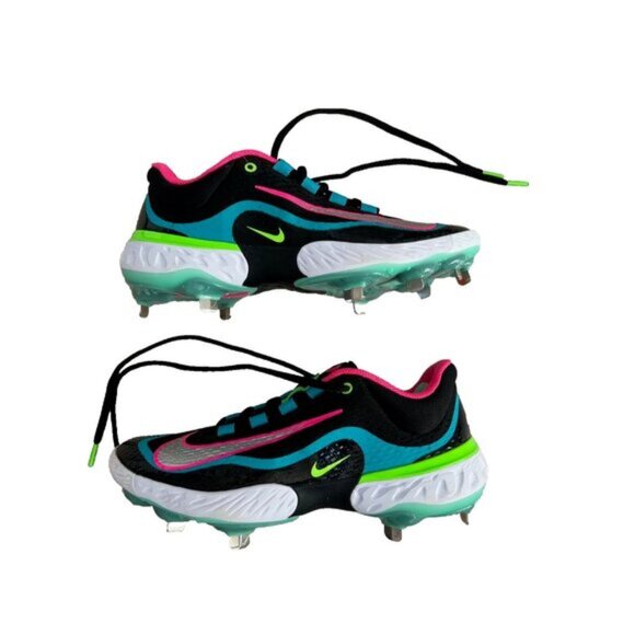 Nike DJ6521-002 Alpha Huarache Elite 4 Low NRG Baseball Cleats ( 8 ) - Picture 4 of 8